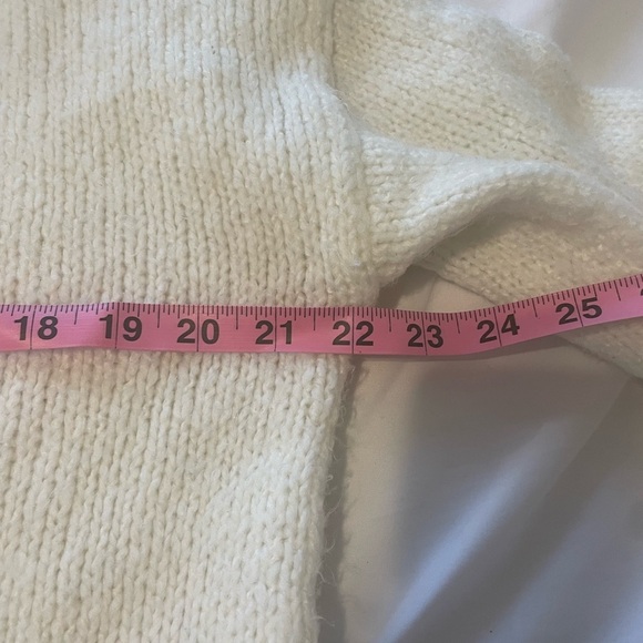 Urban Outfitters Kai White‎ cropped cardigan boxy cardigan size Small petite - Picture 4 of 9